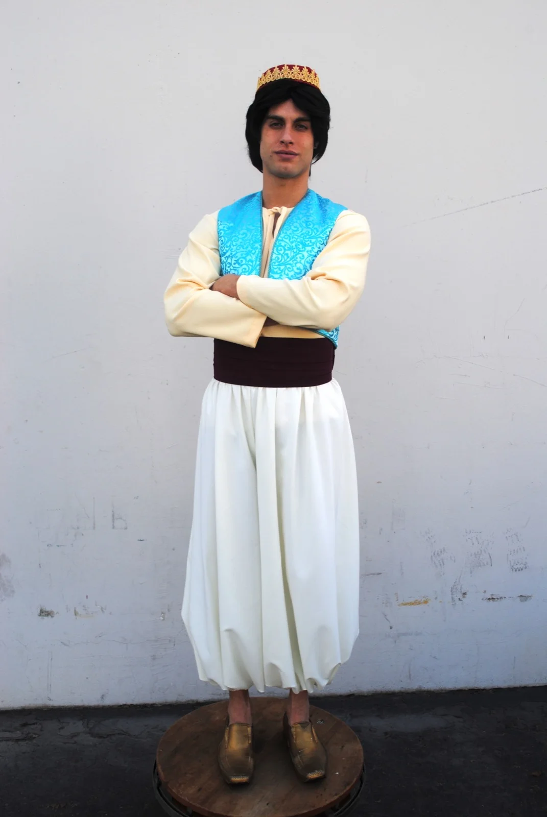 Arabian Prince party character in Las Vegas