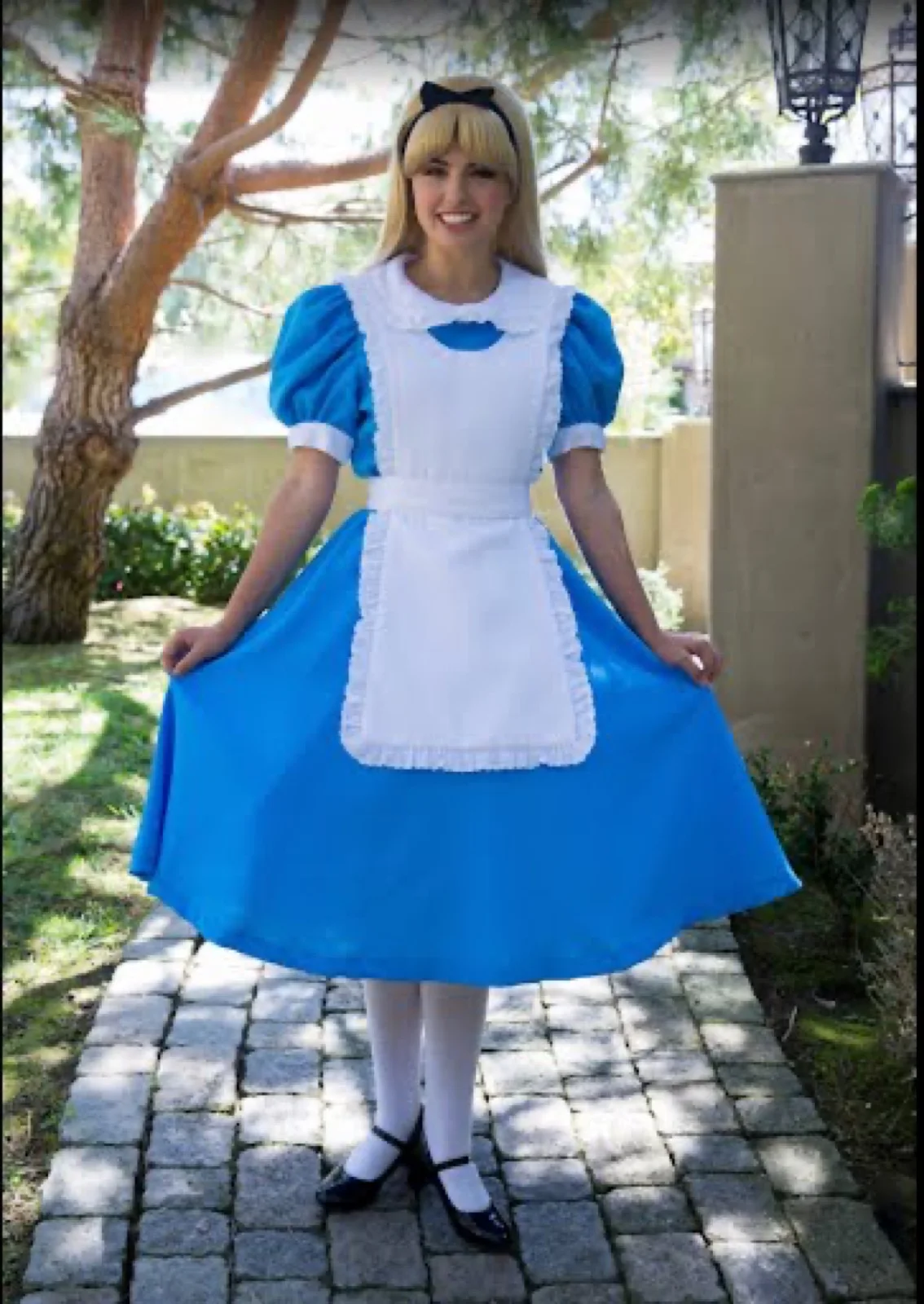 Wonderland Girl party character in Las Vegas
