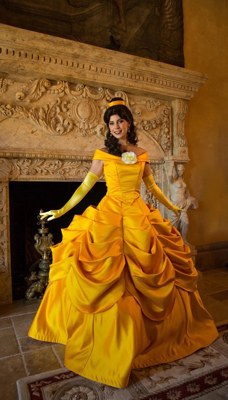 Bookish Princess party character in Las Vegas