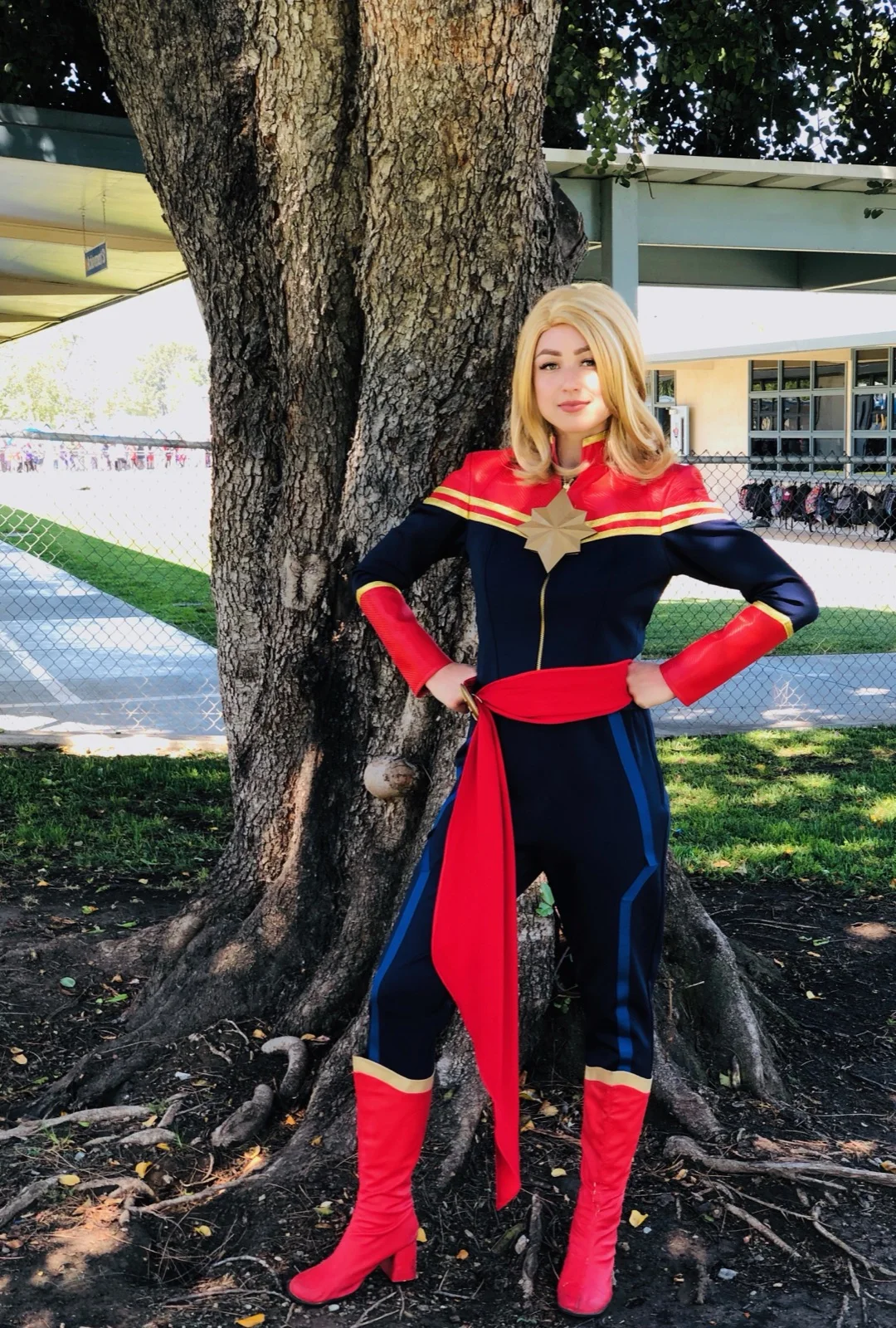 Captain Hero party character in Las Vegas