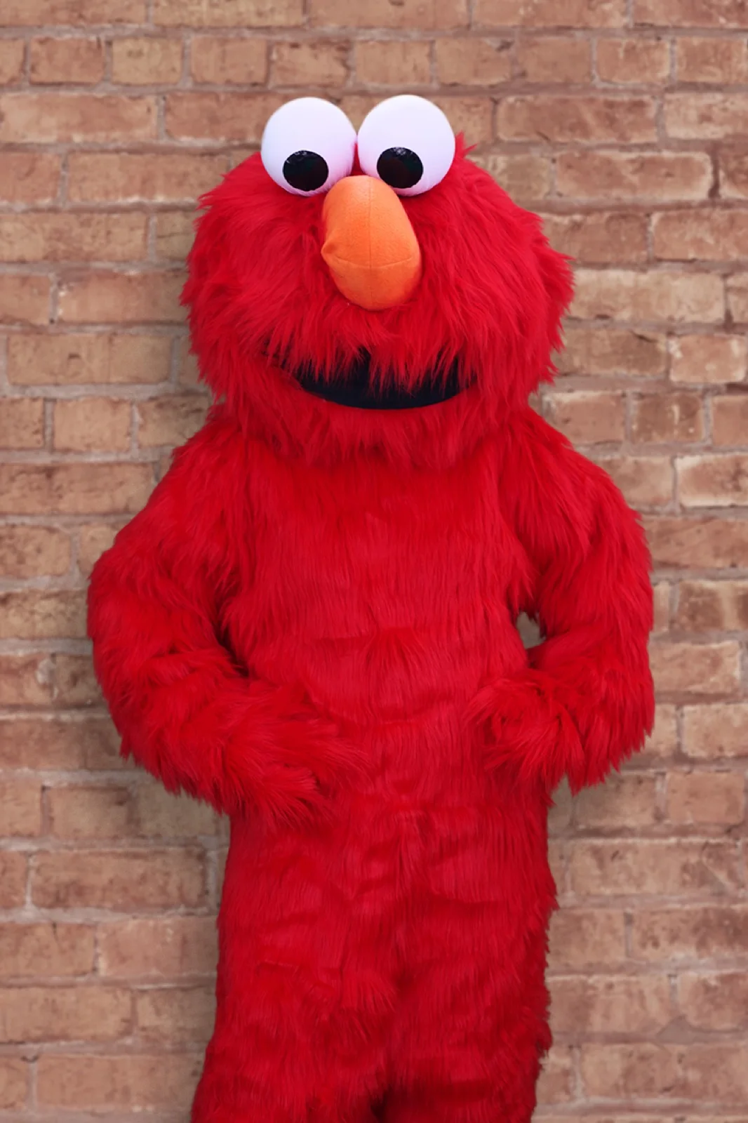Red Monster party character in Las Vegas