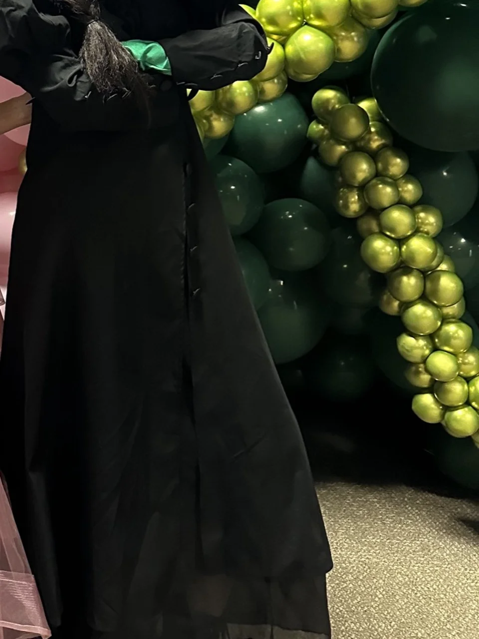 Emerald Witch party character in Las Vegas