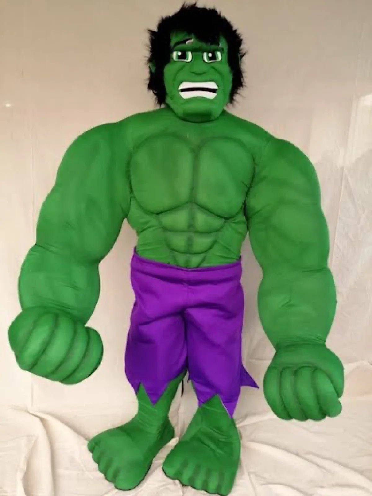 Green Man party character in Las Vegas
