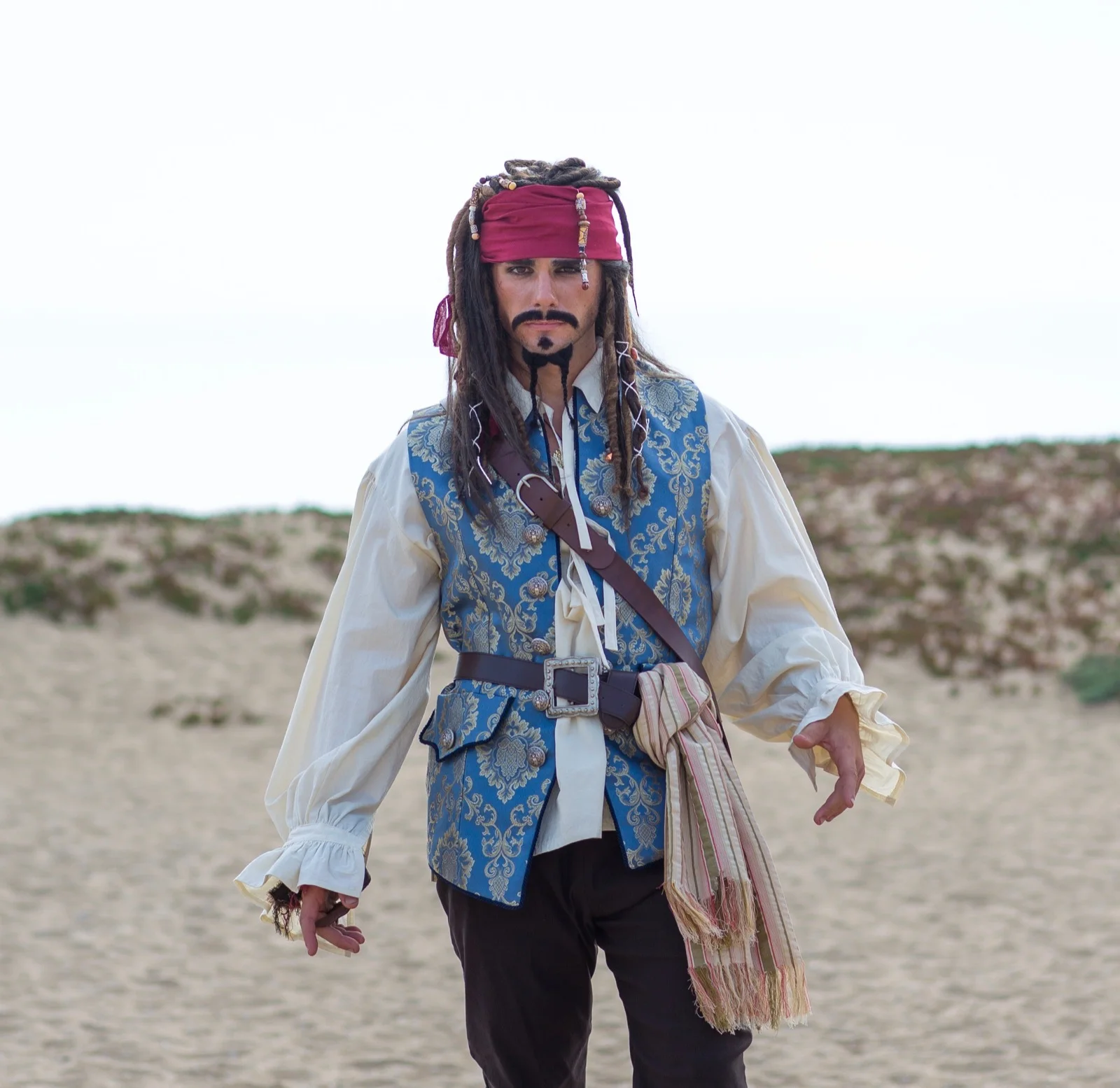 Pirate party character in Las Vegas