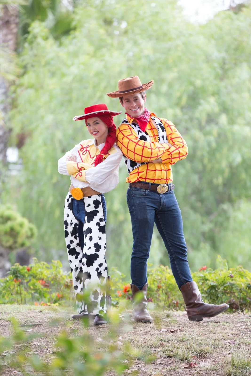 Cow Girl party character in Las Vegas