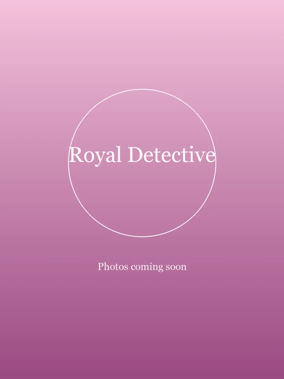 Royal Detective party character in Las Vegas