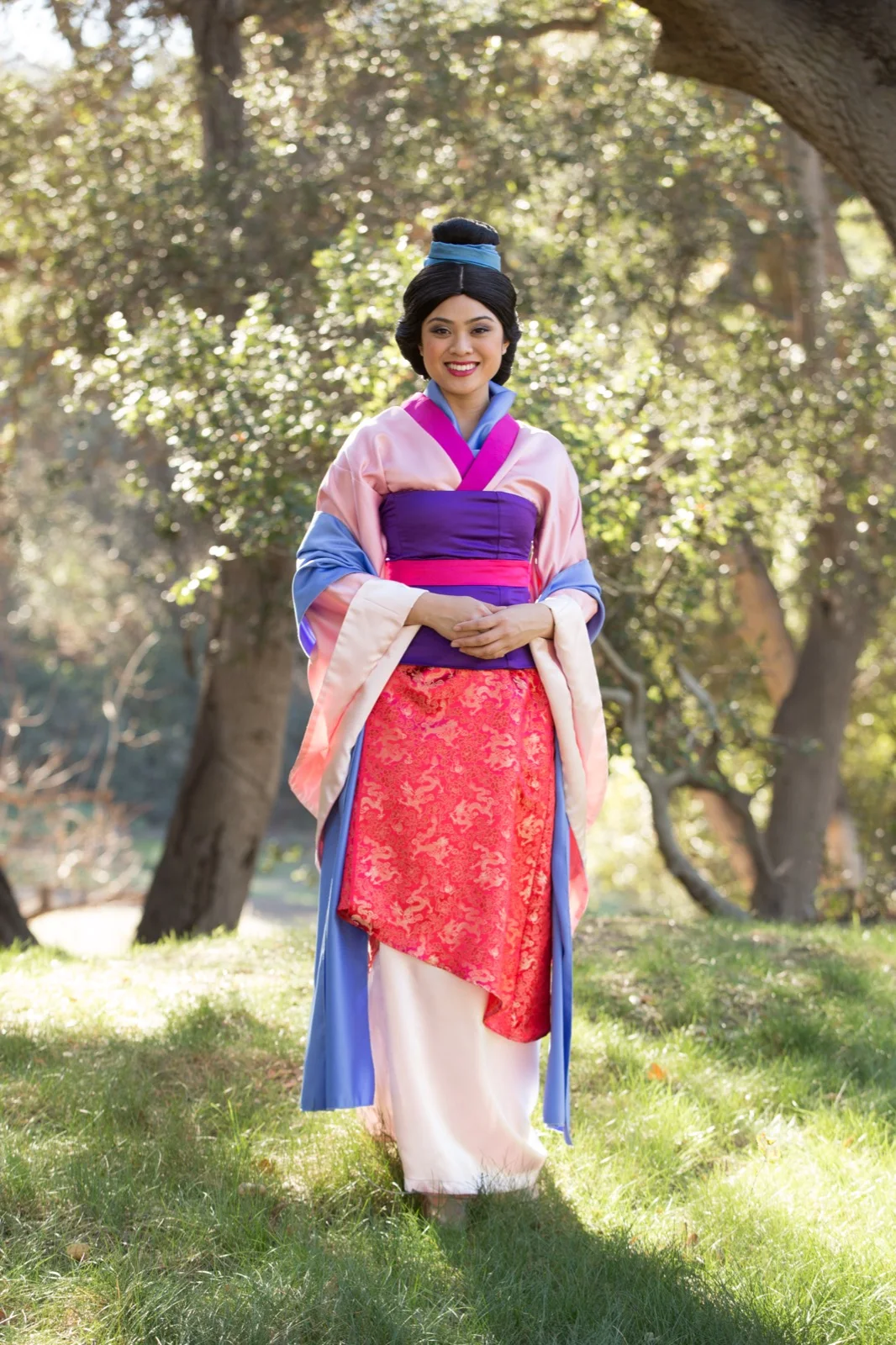 Asian Princess party character in Las Vegas