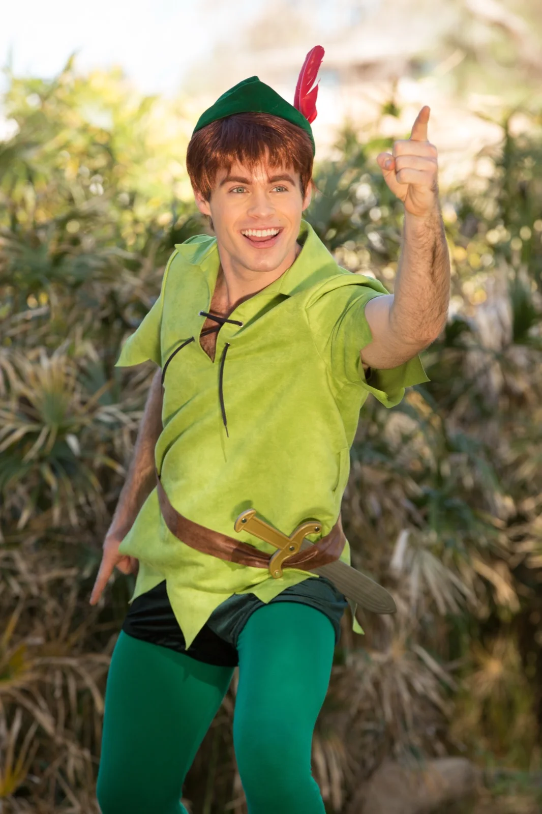 Neverland Boy party character in Las Vegas