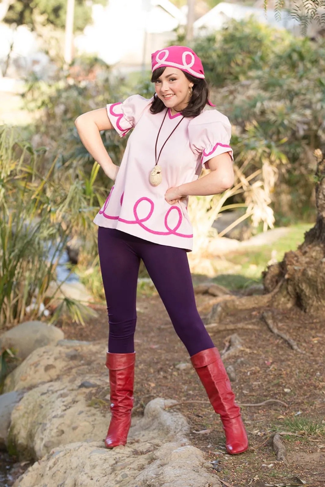 Girl Pirate party character in Las Vegas