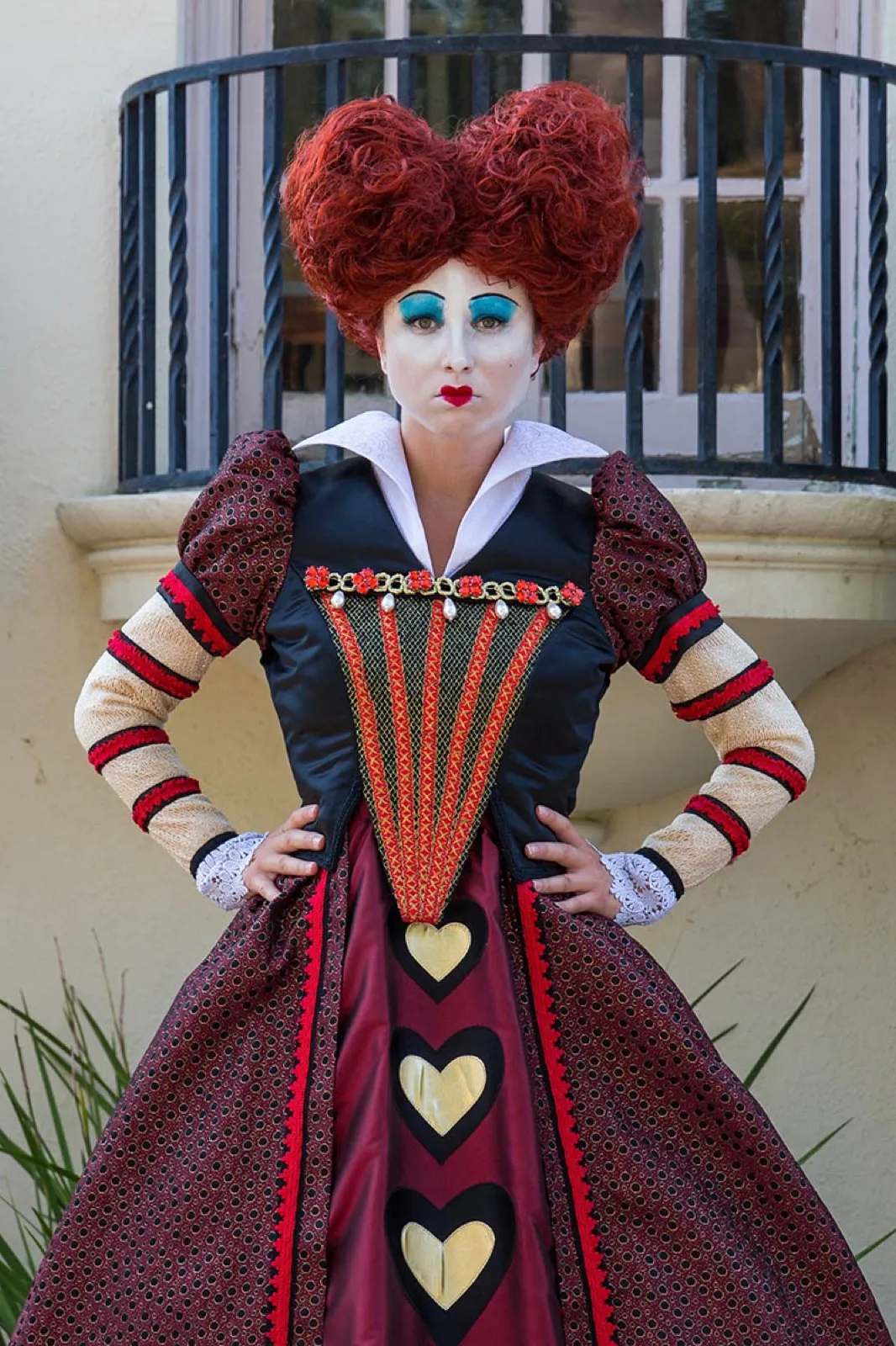 Red Queen – Wonderland party character in Las Vegas