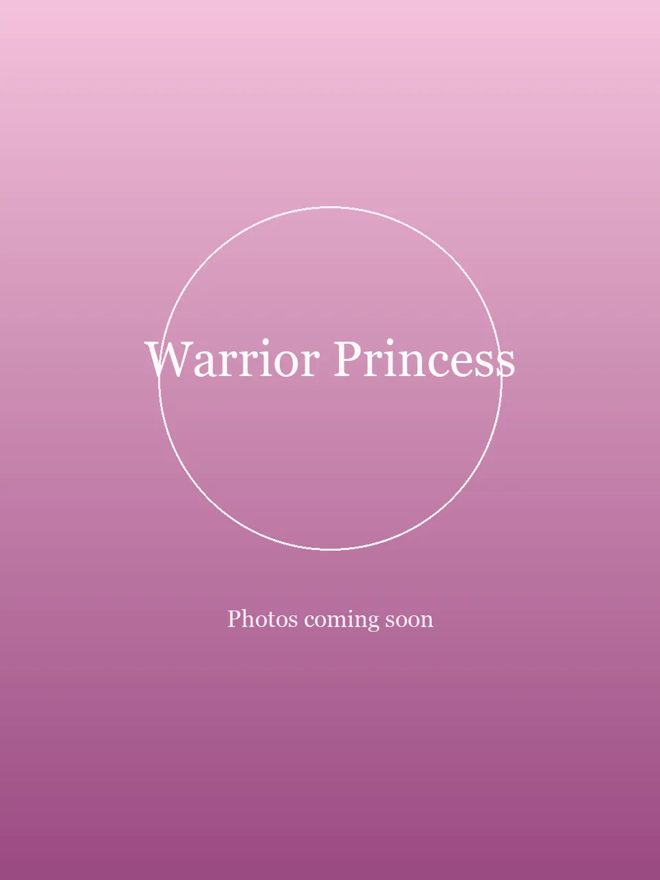 Warrior Princess party character in Las Vegas