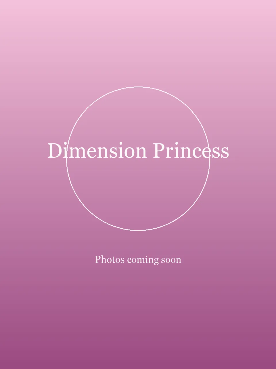 Dimension Princess party character in Las Vegas