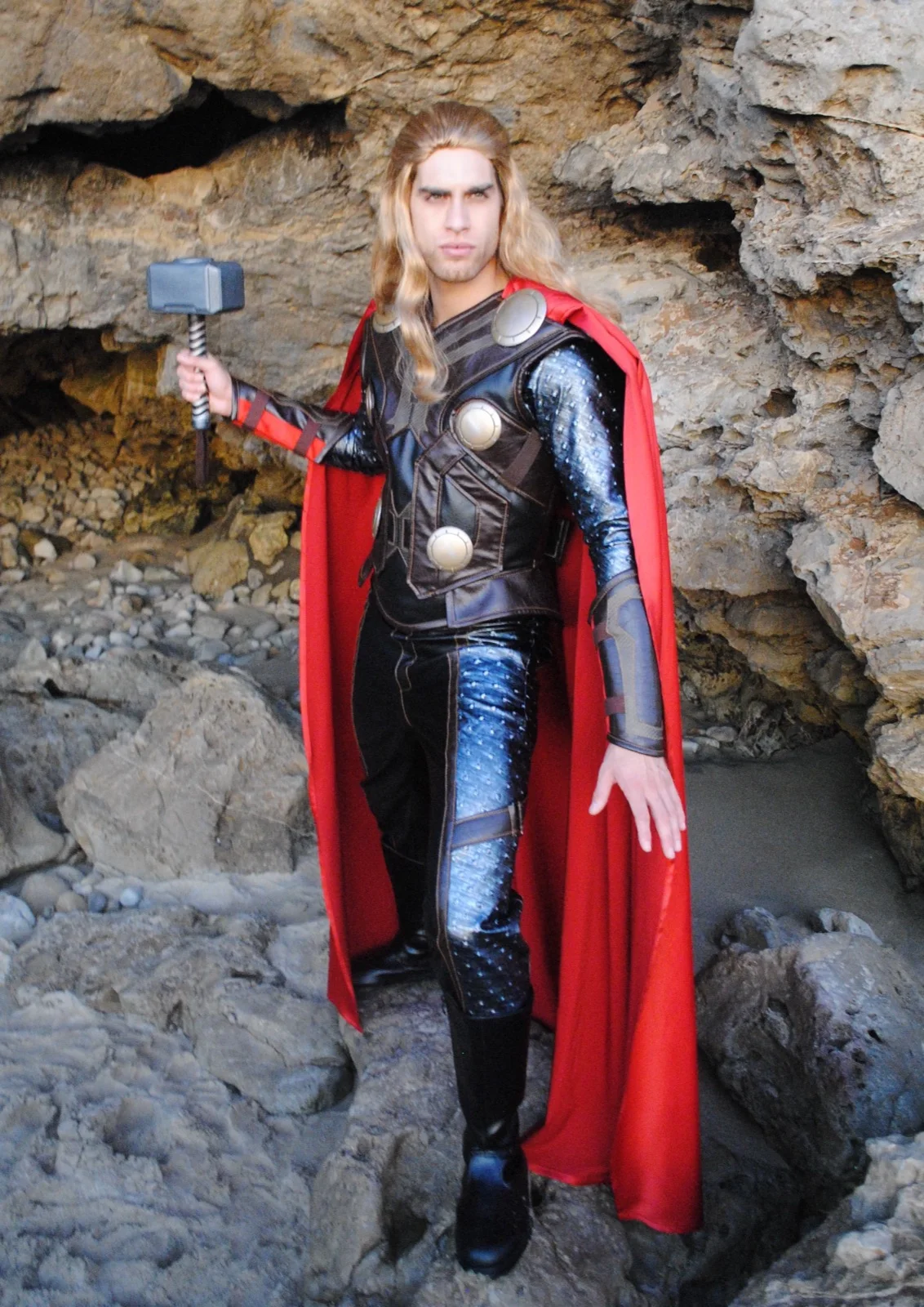 Thunder Hero party character in Las Vegas