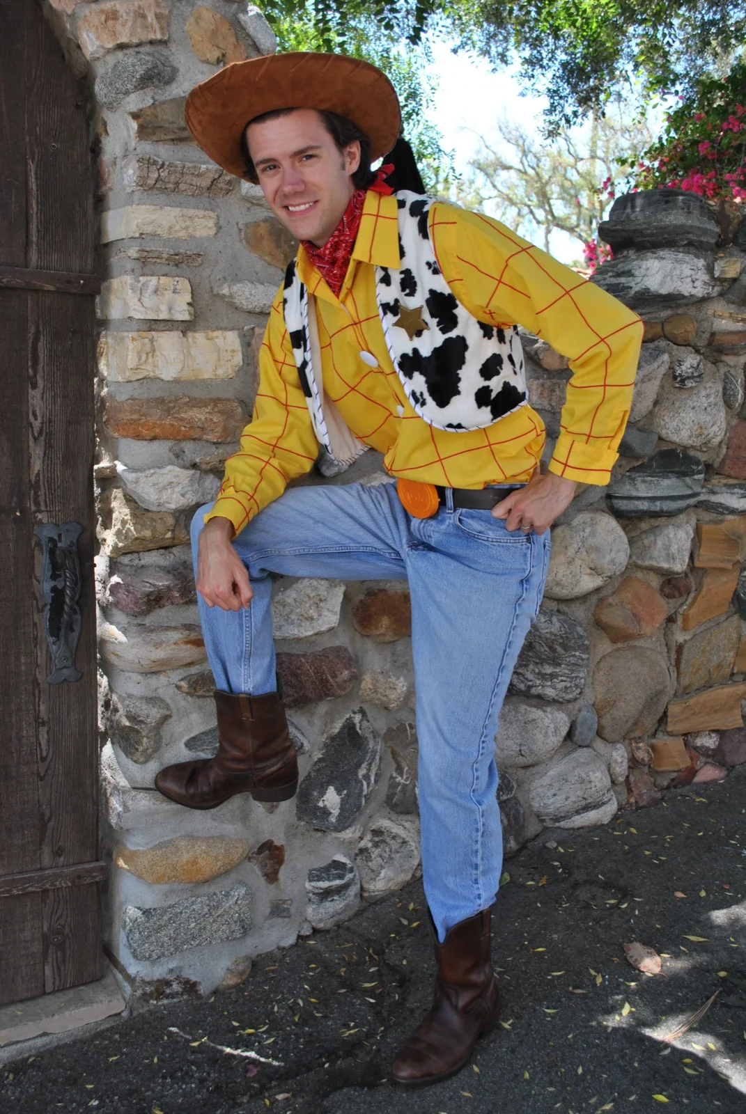 Cow Boy party character in Las Vegas