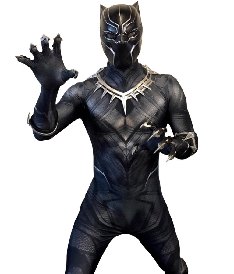 Black panther party character for kids in las vegas